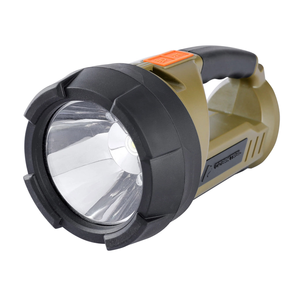 2000 Lumen Dual Source LED Rechargeable Spotlight with 5000 mAh Power Bank H18148