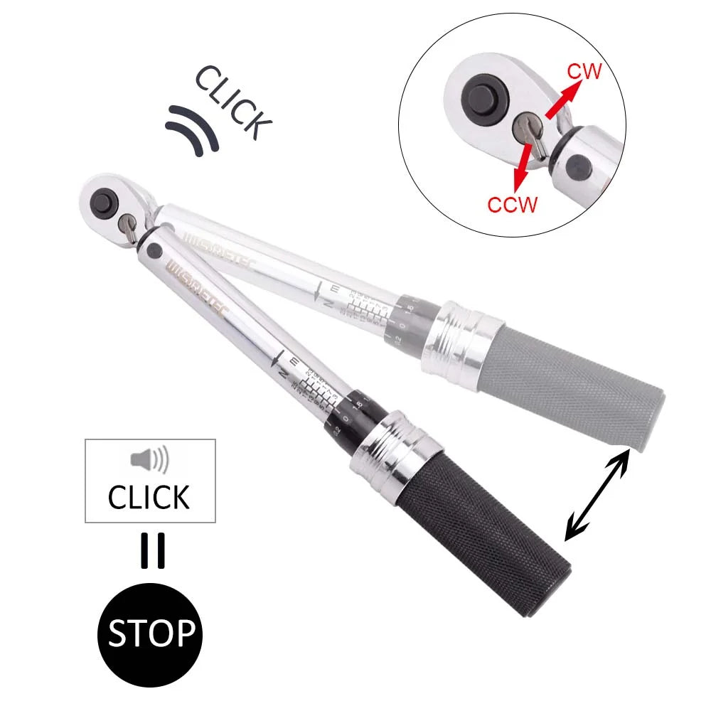 1/4" DR 1-25Nm Mini Adjustable Bike Torque Wrench Set B7064