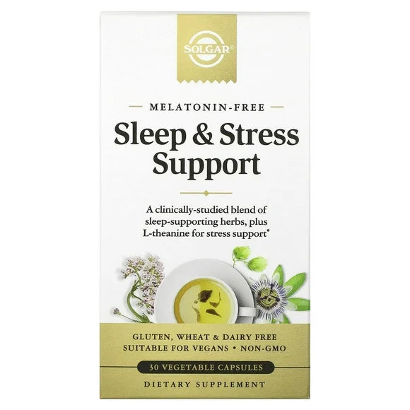 Sleep & Stress Support 30 Vegetable Capsules H1797