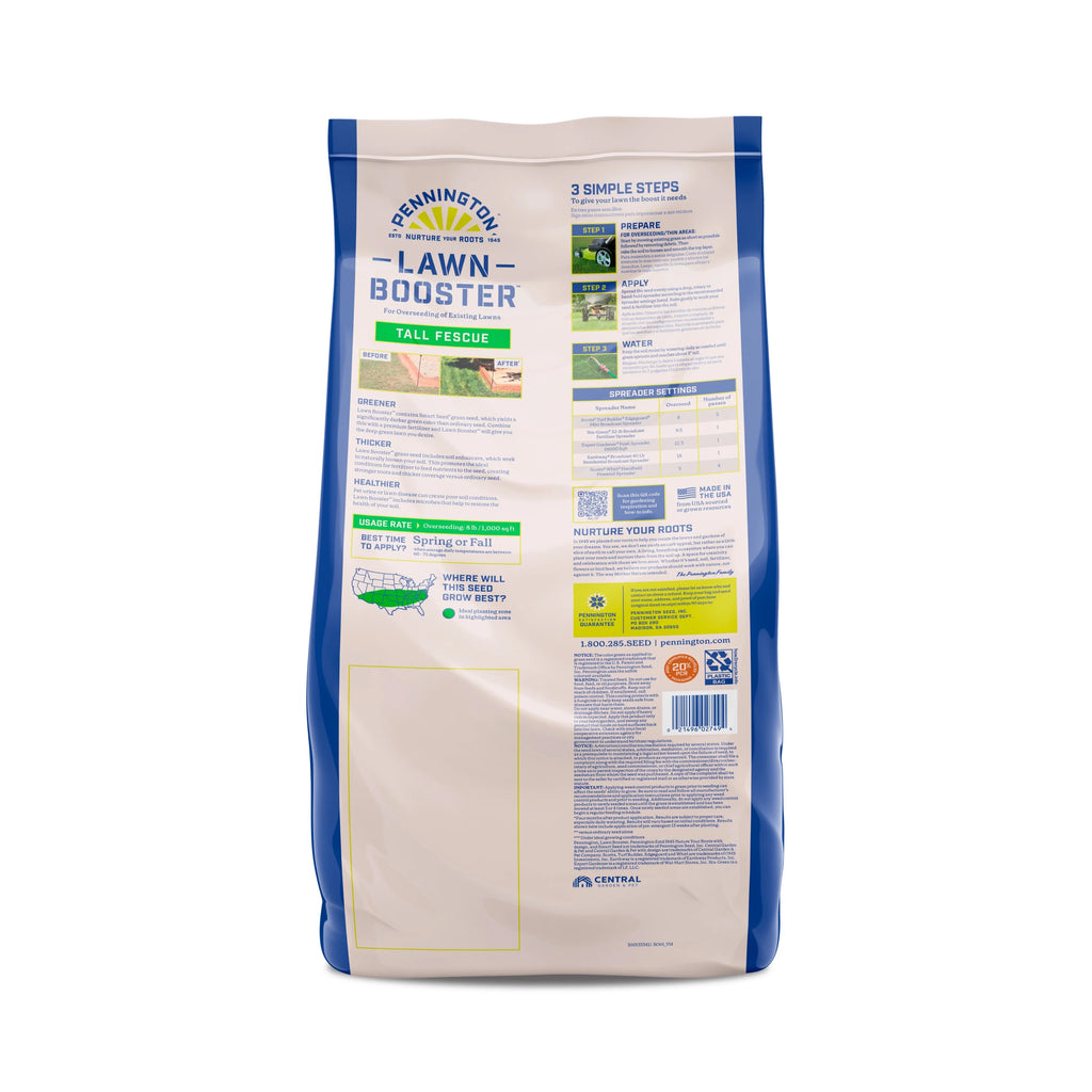 Tall Fescue Grass Seed and Fertilizer Mix, 12 lb. S870