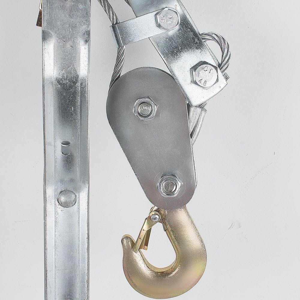 4-Ton Dual Gear Come Along Power Puller Hand Puller Tool Pack of 2 Q751519