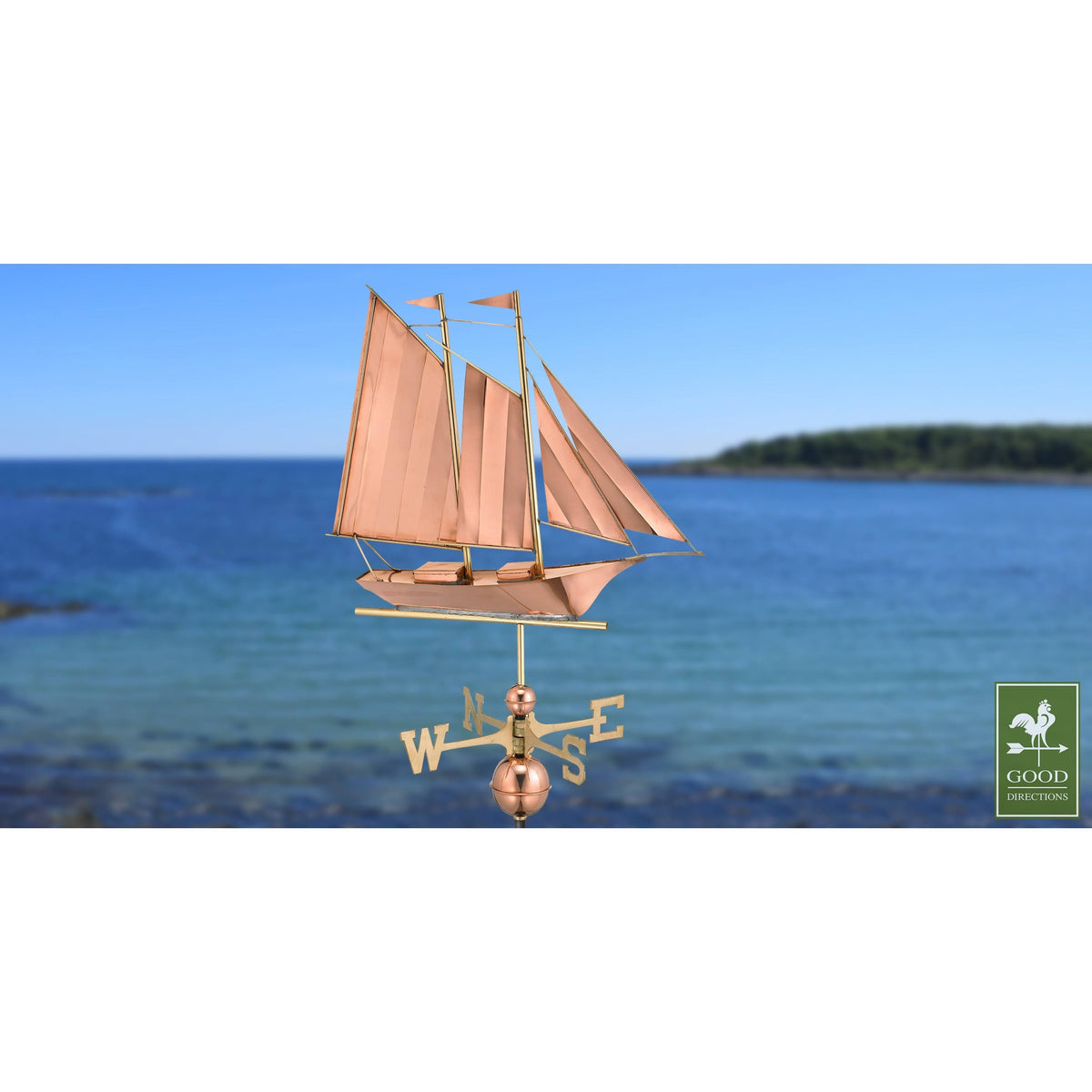 Polished Copper Weathervane D671272
