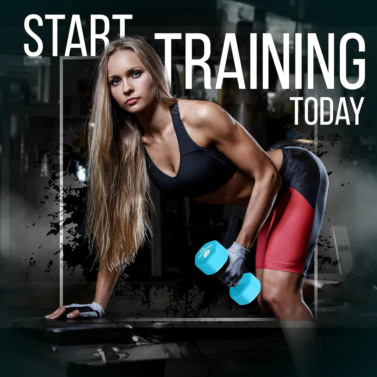Neoprene Hex Dumbbells Set D69083