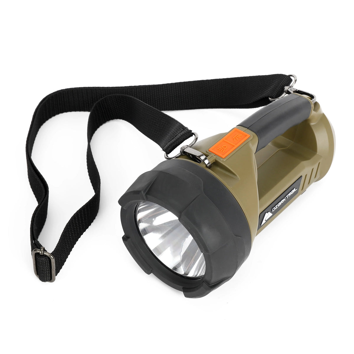 2000 Lumen Dual Source LED Rechargeable Spotlight with 5000 mAh Power Bank H18148
