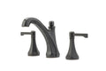 Tuscan Bronze Widespread Bathroom Faucet L528