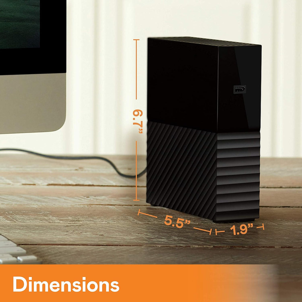 18TB My Book Desktop External Hard Drive USB 3.0 D30399