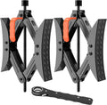 X Shaped Camper Wheel Chock Stabilizers 2 Sets Q369