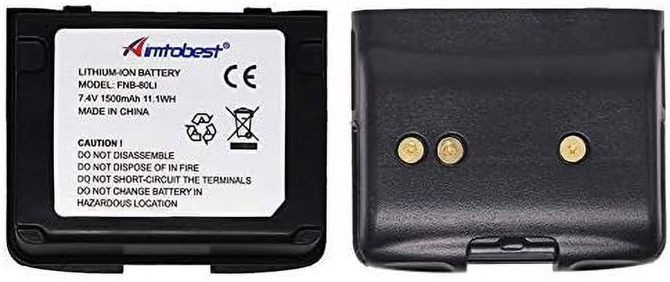 1500mAh Li-ion Battery 2 Pack A3551