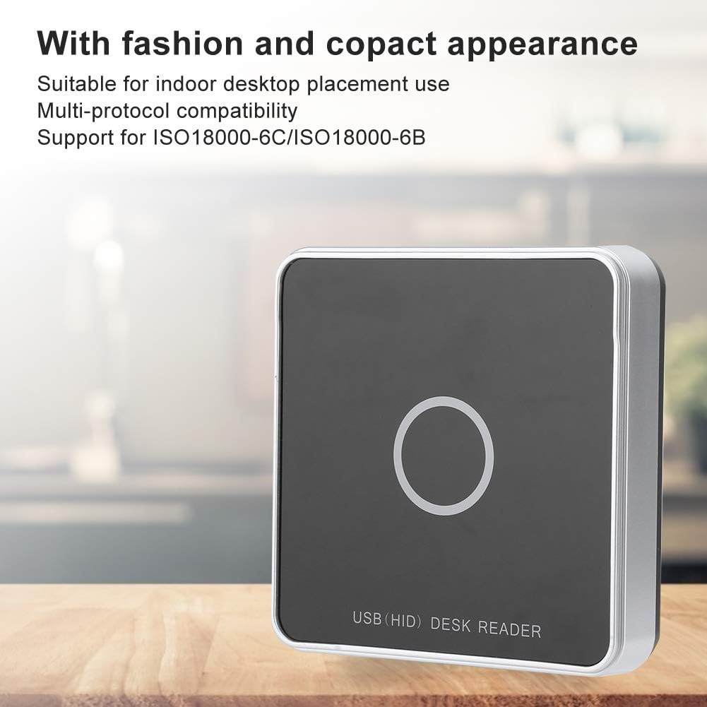 915Mhz USB UHF RFID Reader, Desktop Card Reader Writer R60456
