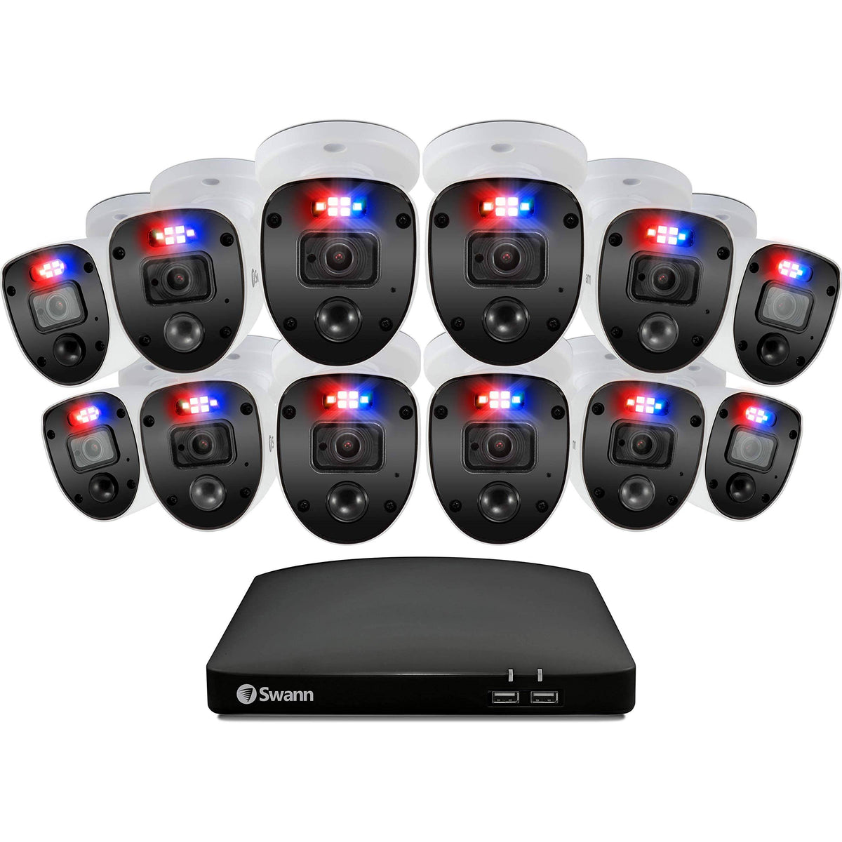 12 Camera 16 Channel 1080p DVR Security System Z4955
