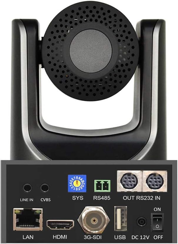 20X-SDI Live Streaming Video Camera with HDMI, 3G-SDI and IP Video Output T202333