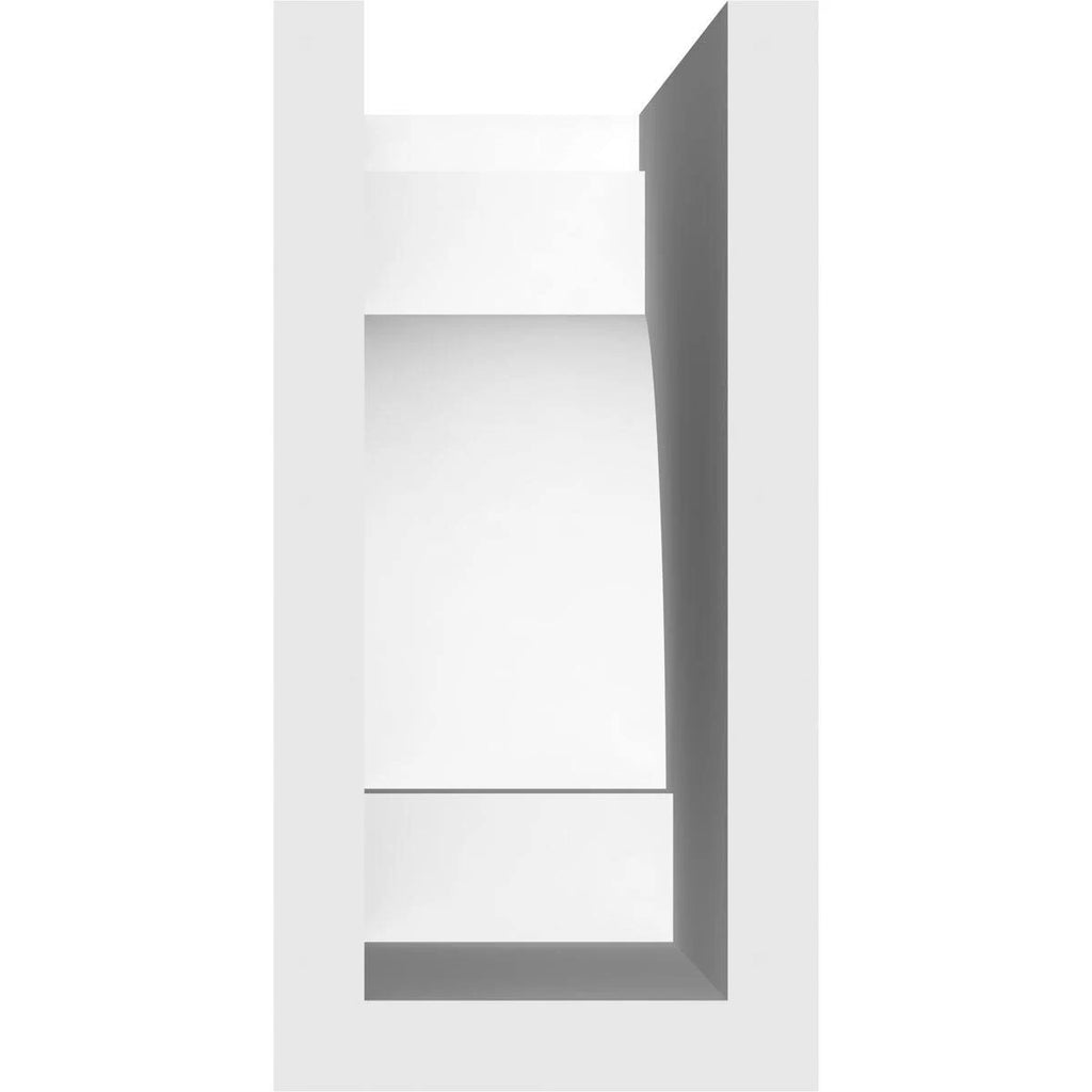 10 x 5 x 42 in. PVC Rafter Tail D253