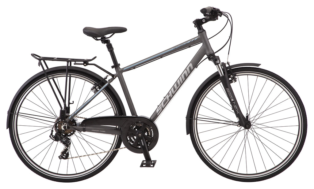 21 Speeds Hybrid Bike 700c Wheels Grey V132