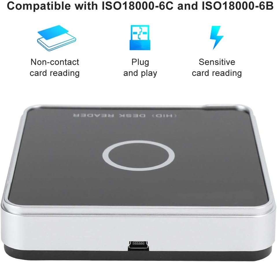 915Mhz USB UHF RFID Reader, Desktop Card Reader Writer R60456