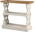 35 Inch 3 Tier Fir Wood Console Table I69218