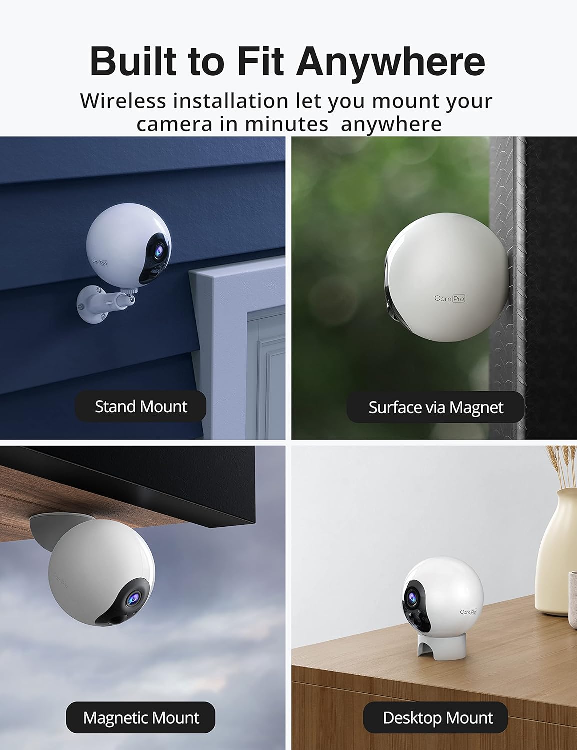 Wireless 1080p Full HD Security Camera with Night Vision Q949