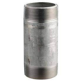 SS 304/304L Schedule 80 Seamless Extra Heavy Pipe Nipple 2x6 NPT Male R77394