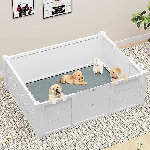 Wooden Dog Pen M14490