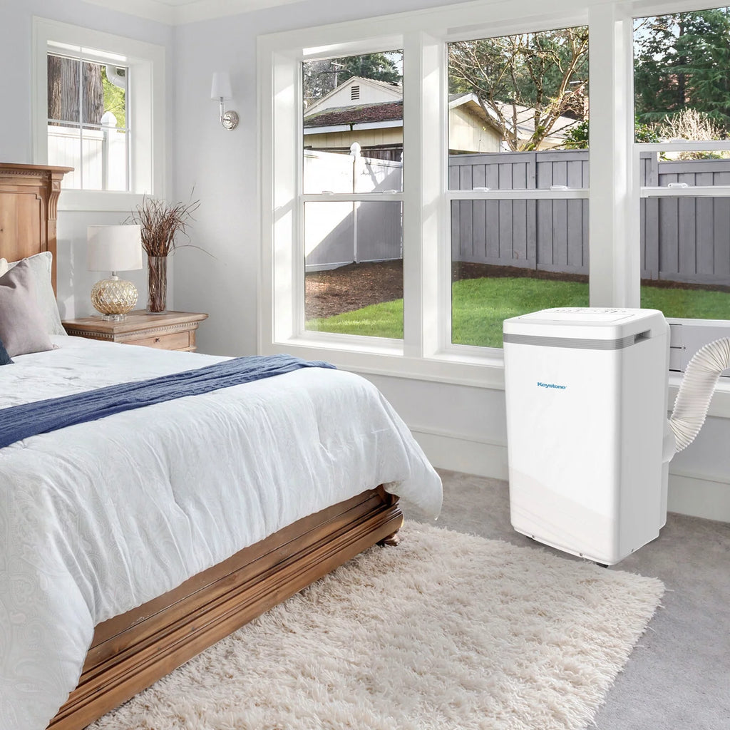 6,500 BTU 115-Volt Portable Air Conditioner White O265