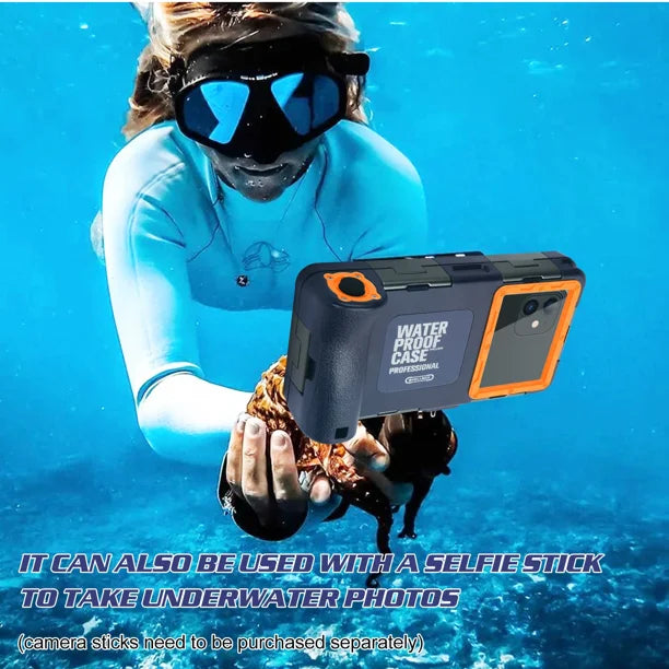 Waterproof Protective Case for Phones Up to 6.9 Inch O201