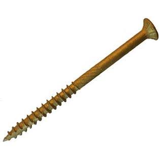 Bronze Star Drive Flat Head Wood Screw, 500-Pack O3134
