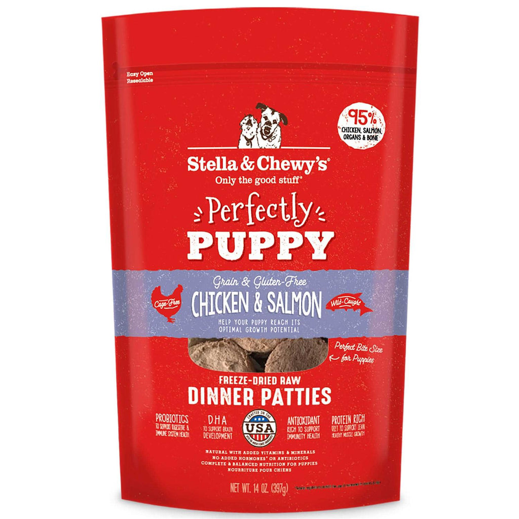 Freeze-Dried Raw Dog Food Salmon Patties M80472