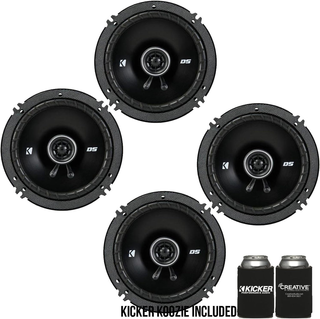 6.5-Inch Coaxial Speakers, 4-Ohm Bundle C6704