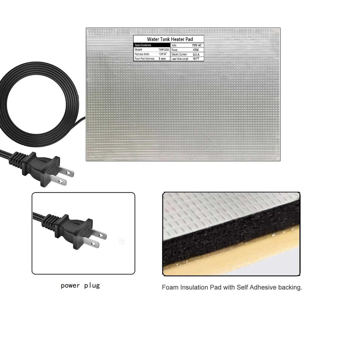 120V Holding Tank Heater Pad W25297
