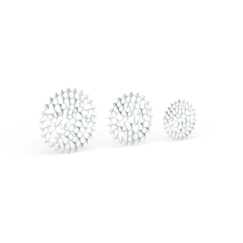 Metal Wall Decor (Set of 3) Silver V73017
