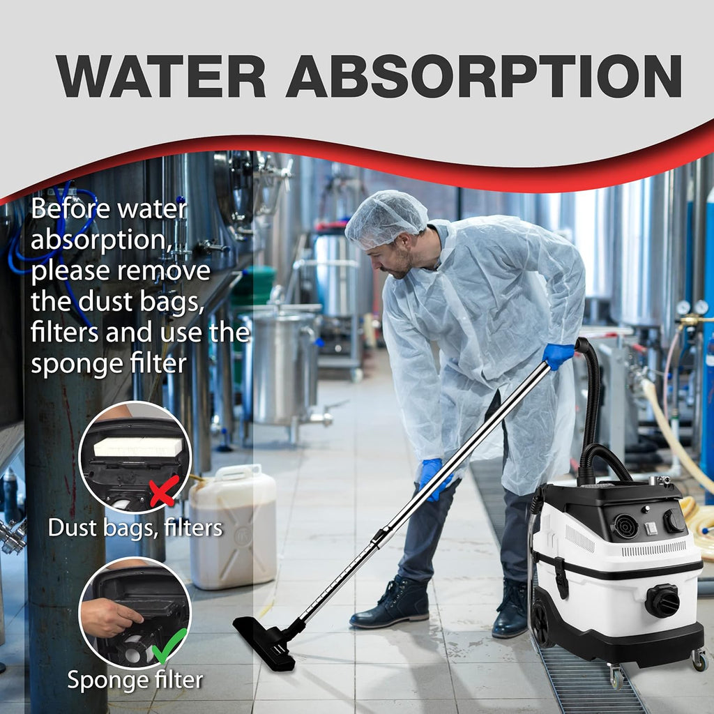 8 Gallon 6 Peak Hp 1200W Wet Dry Blow Vacuum Cleaner T60994