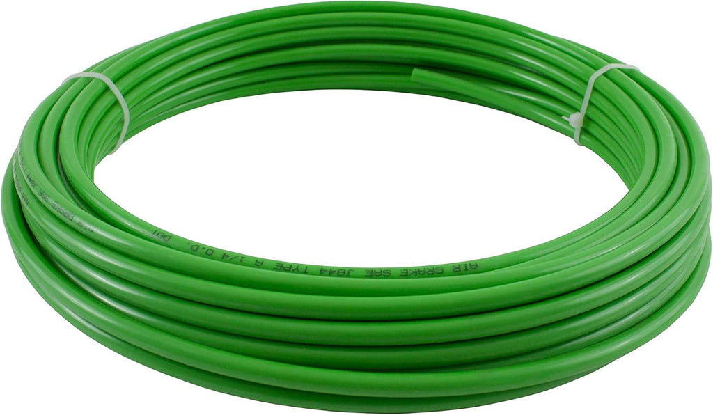 1/2" OD x 100' Red SAE J844 Nylon Air Brake Tubing, Pack of 2 Y25521